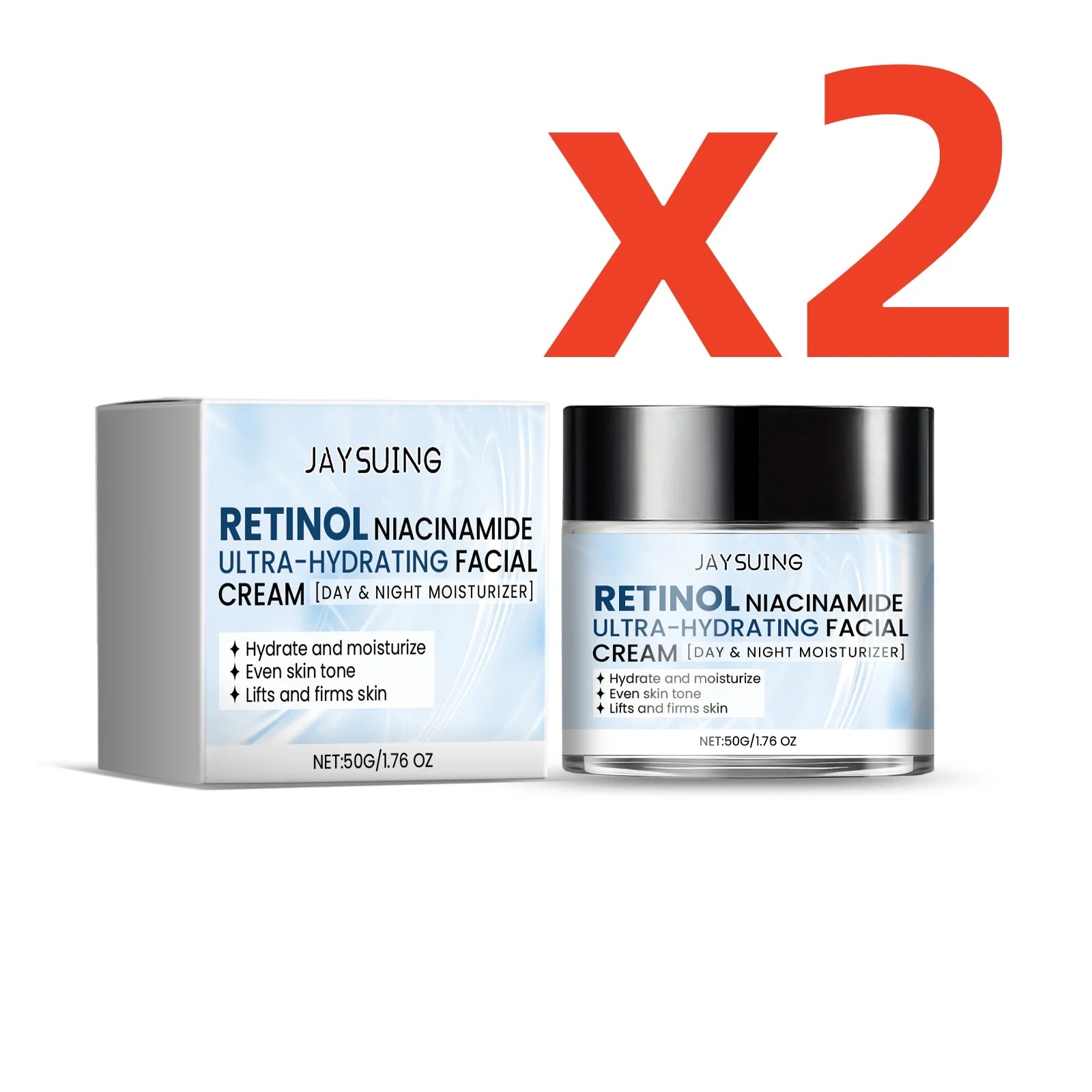 Jaysuing Nicotinamide Face Cream – Anti-Wrinkle Dark Spots Niacinamide Face Cream Oasis Select 100g boxed