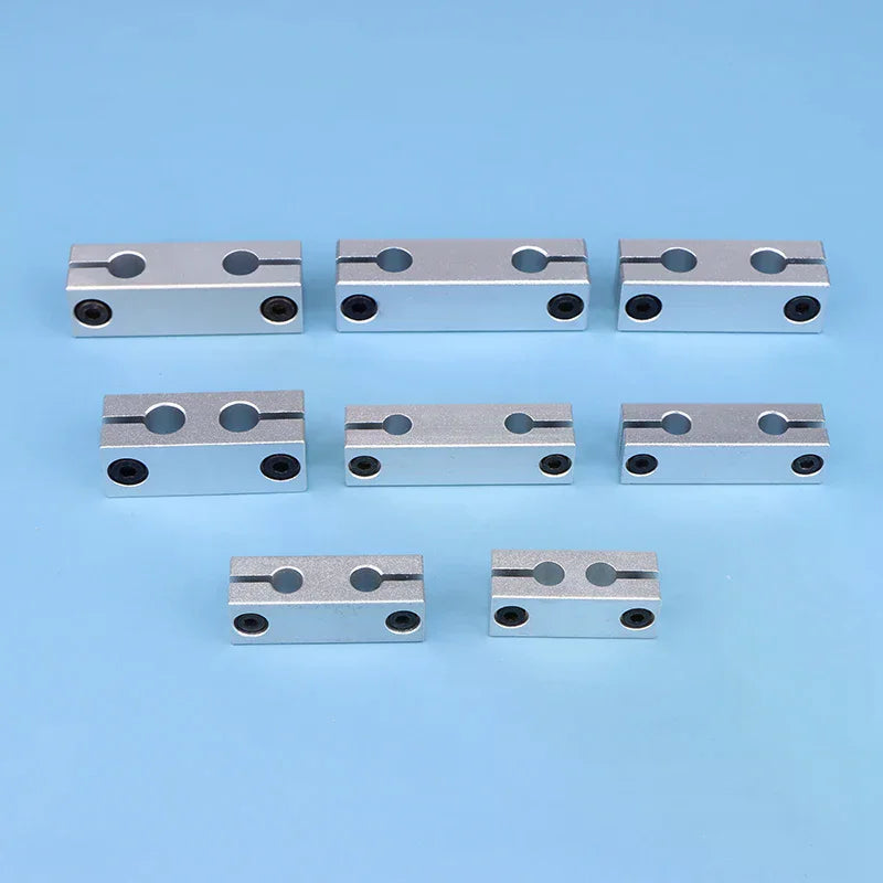 6MM 8MM Pillar Parallel Clamp With The Same Diameter Optical Axis Fixing Steel Pipe Round Frame Connector Oasis Select