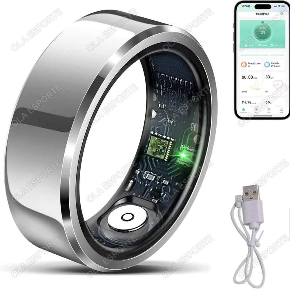 Ola Esporte Smart Ring – Heart Rate, Sleep & SpO2 Monitor