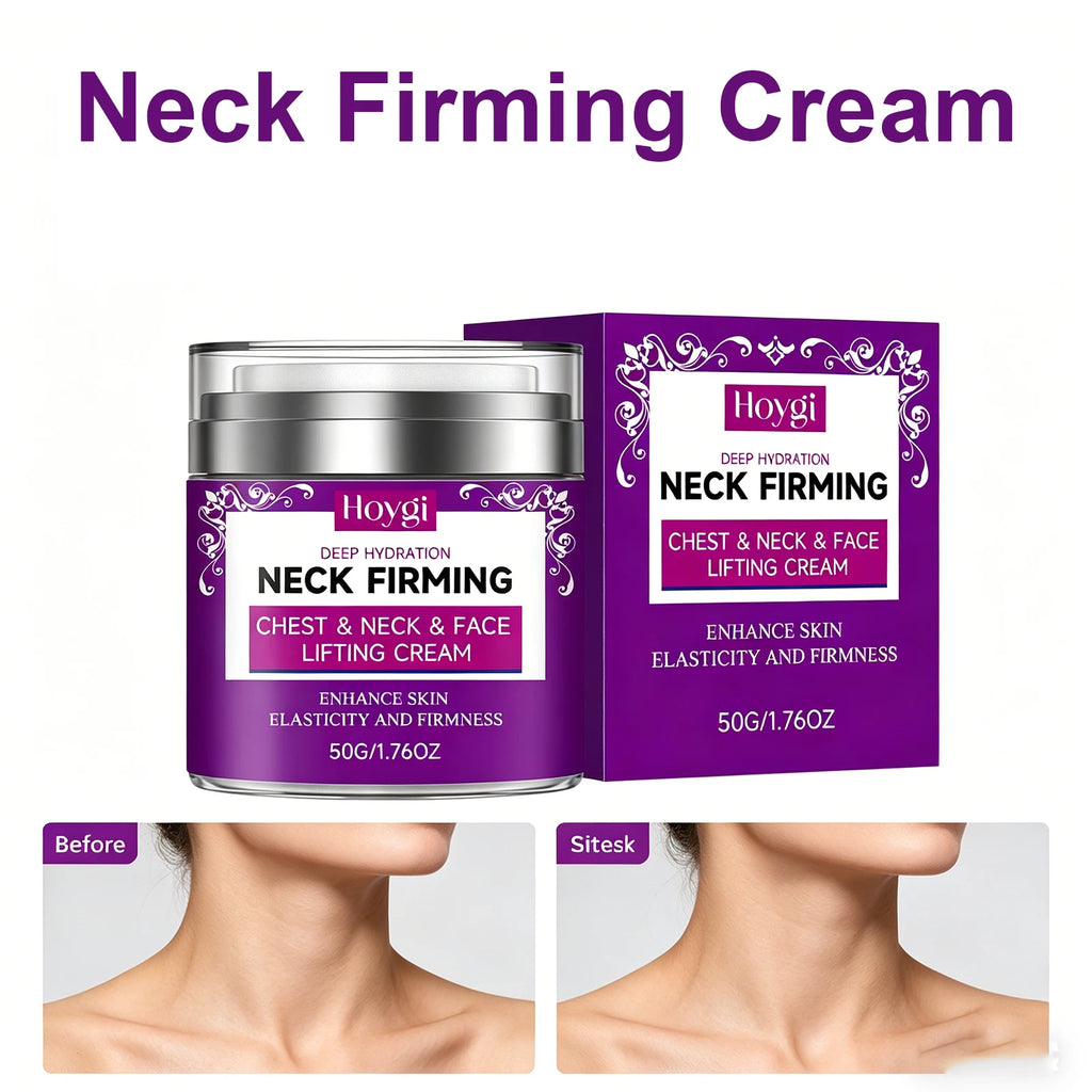 Neck Firming Cream Chest & Face Lifting Supports Firm Skin Smooths Fine Lines Moisturizing Elasticity Support Smooth Cream 50g Oasis Select