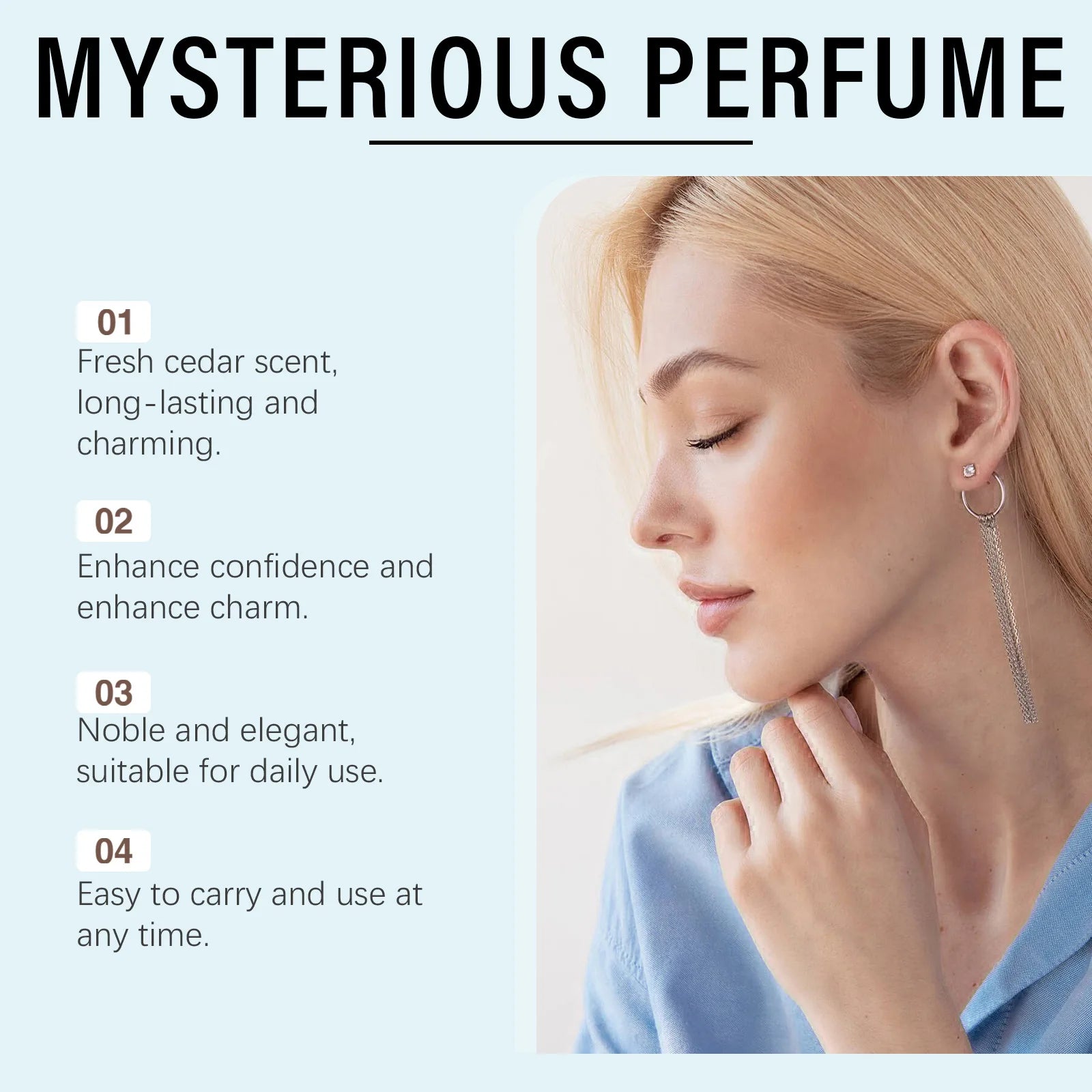 Cedar Amber Oriental Woody Perfume | Long-Lasting 100ml Spray Perfume Spray Oasis Select