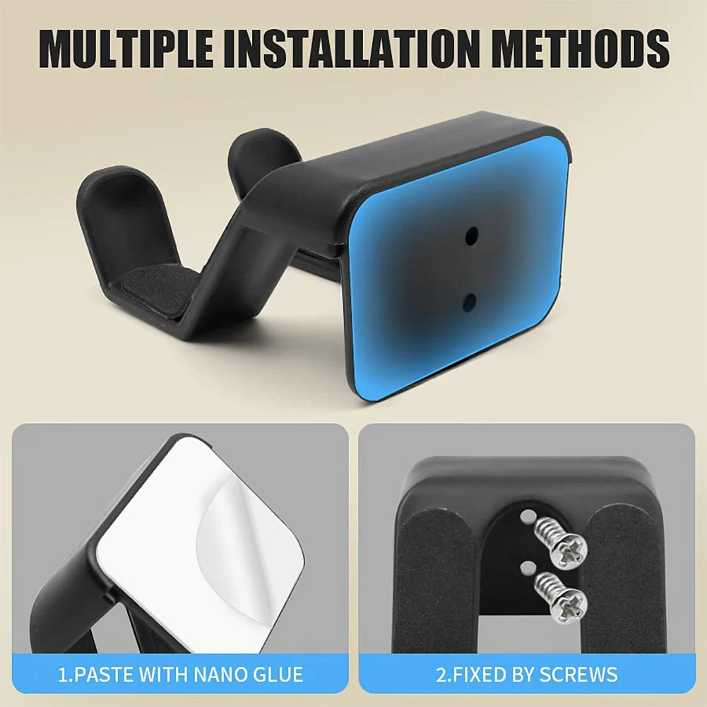 Wall Mounted Game Controller Bracket No Punching Bracket Base Required Controller Storage Rack for Nintendo Switch Pro Sony Xbox Oasis Select