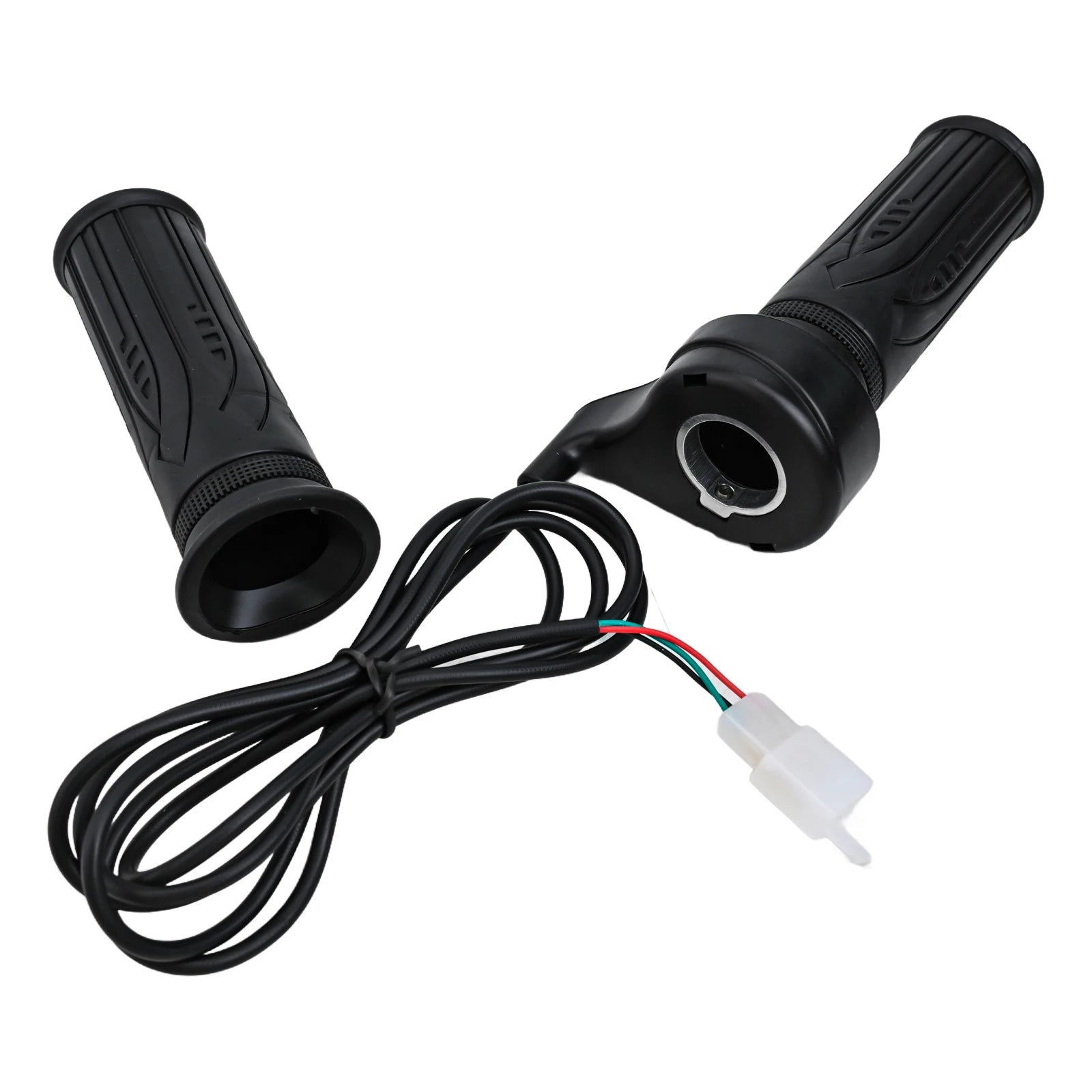 24-48V Brush Controller Throttle Grip Set Comfortable Grip Digit Display Easy Installation Heat Dissipation High Efficiency Oasis Select