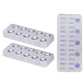 100 PCS Water Chlorine Test Tablets Fast DPD1 Chlorine Test Piece Visual High Range Free Chlorine Testing Tablets For Water Oasis Select Default Title