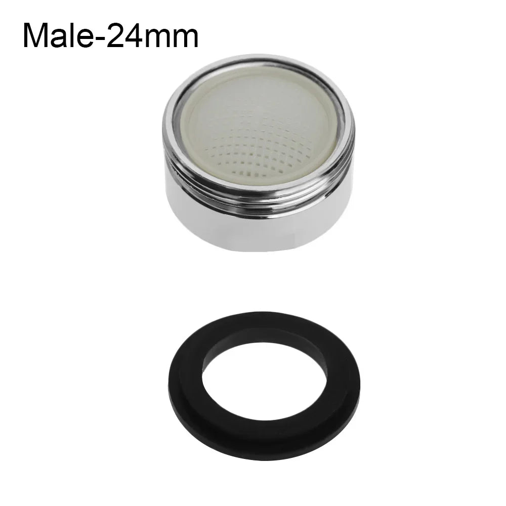 20/22/24/28mm Faucet Nozzle Filter Water Saving Tap Aerator Faucet Male Female Nozzle Spout End Diffuser Filter Oasis Select Male-24mm