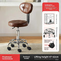Beauty stool pulley beauty salon barber shop lift chair big work stool hair home backrest round stool Oasis Select 7