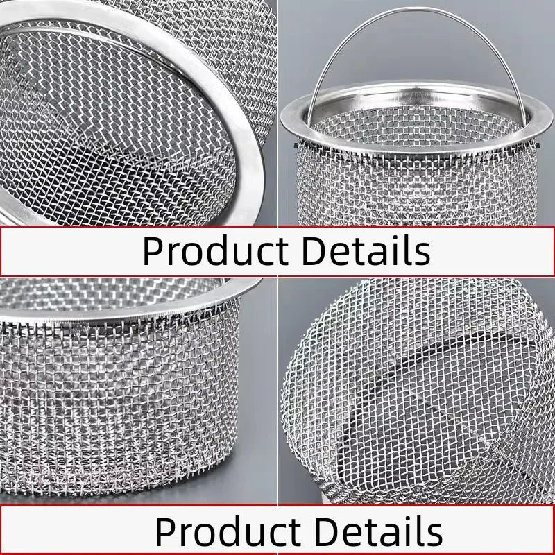 1PCS Stainless Steel Bathtub Hair Catcher Stopper Shower Drain Filter Trap Sink Strainer Basin Plug Kitchen Bathroom Accessories Oasis Select