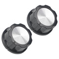 2pcs Timer Switch Knob Button D Type Timer Semi-circular Shaft Switch For Air Fryer Ovens Pressure Cookers Accessories Oasis Select 2pcs
