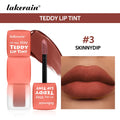 6pcs/set Teddy Velvet Non-stick Cup Lip Glaze Matte Lipstick Waterproof Longlasting Color Liquid Silky Saturation High Lip Gloss Oasis Select 03 Skinnydip