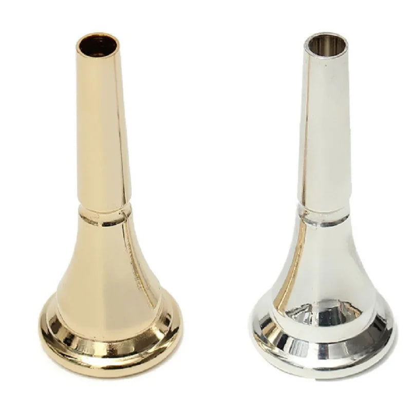 Professional Gold Silver Plated French Horn Mouthpiece Metal Copper Alloy French Horn Musical Instruments Oasis Select