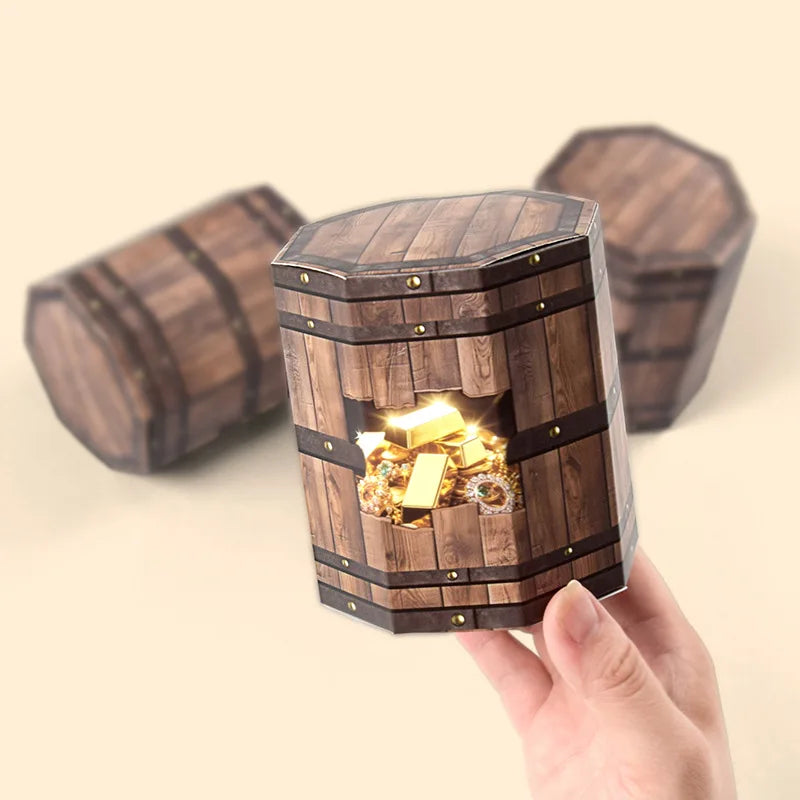 Pirate Treasure Chest Candy Box | Kids Party Favor Gift Box