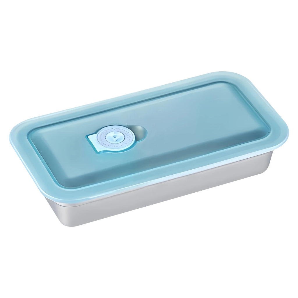 Stainless Steel Double Compartment Bento Lunch Box 1200ml