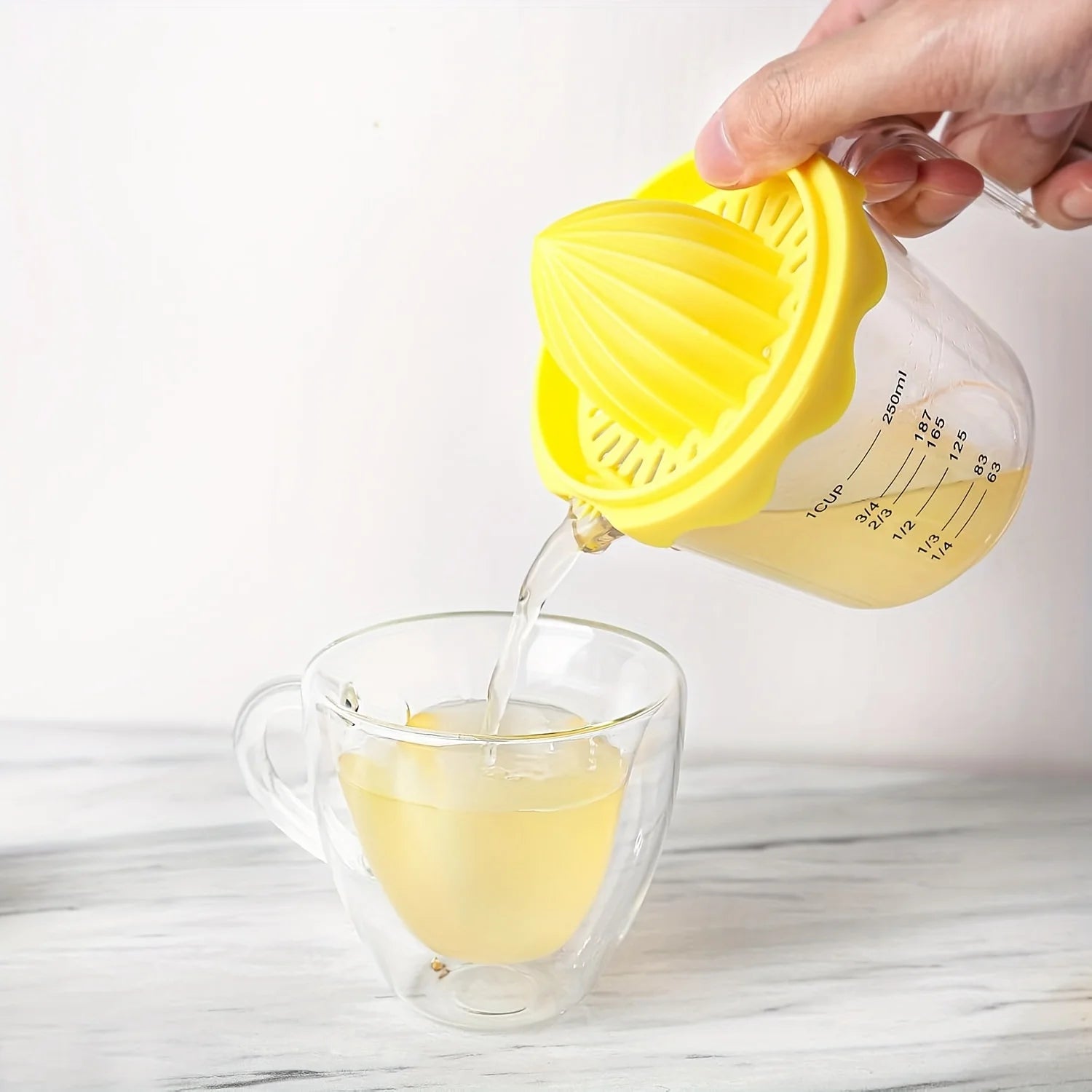 Manual Juicer, Fruit Hand Squeeze Juicer for Fruits Such As Lemons/citrus, Small Portable Juicer for Home Kitchen Trips Oasis Select
