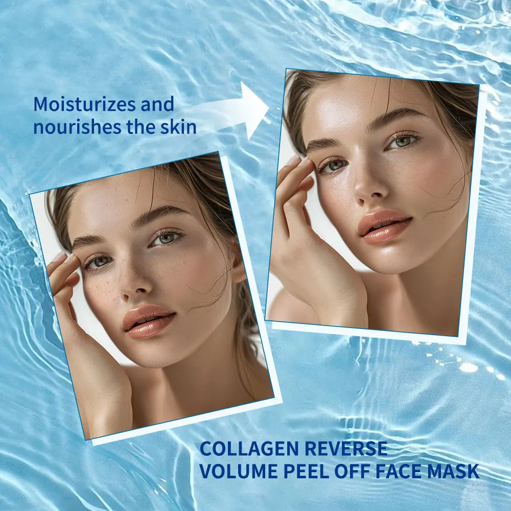 Collagen Peel Off Face Mask – Hydrating & Lifting Gel Mask Peel Off Face Mask Oasis Select