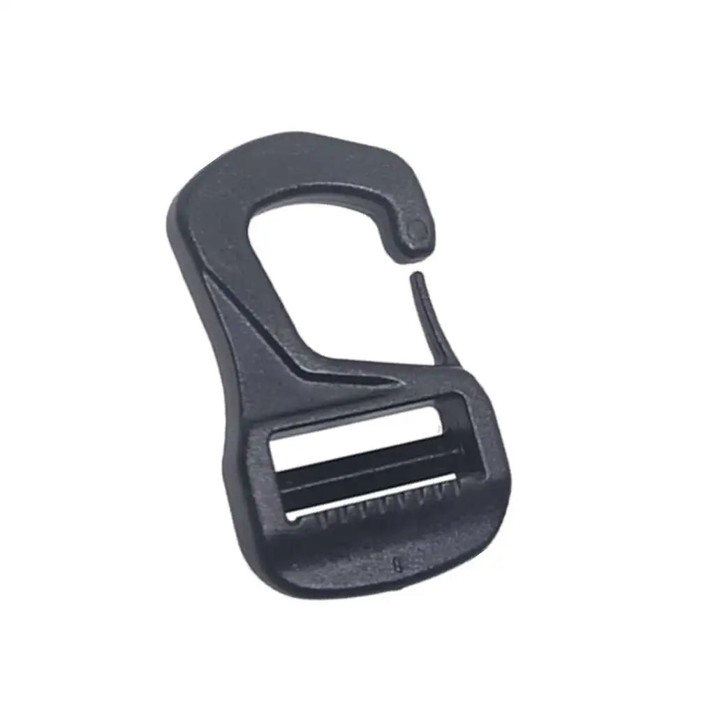 6/10PCS Camping Tent wind rope webbing adjustable buckle anti-slip Awning Tensioner hook Oasis Select