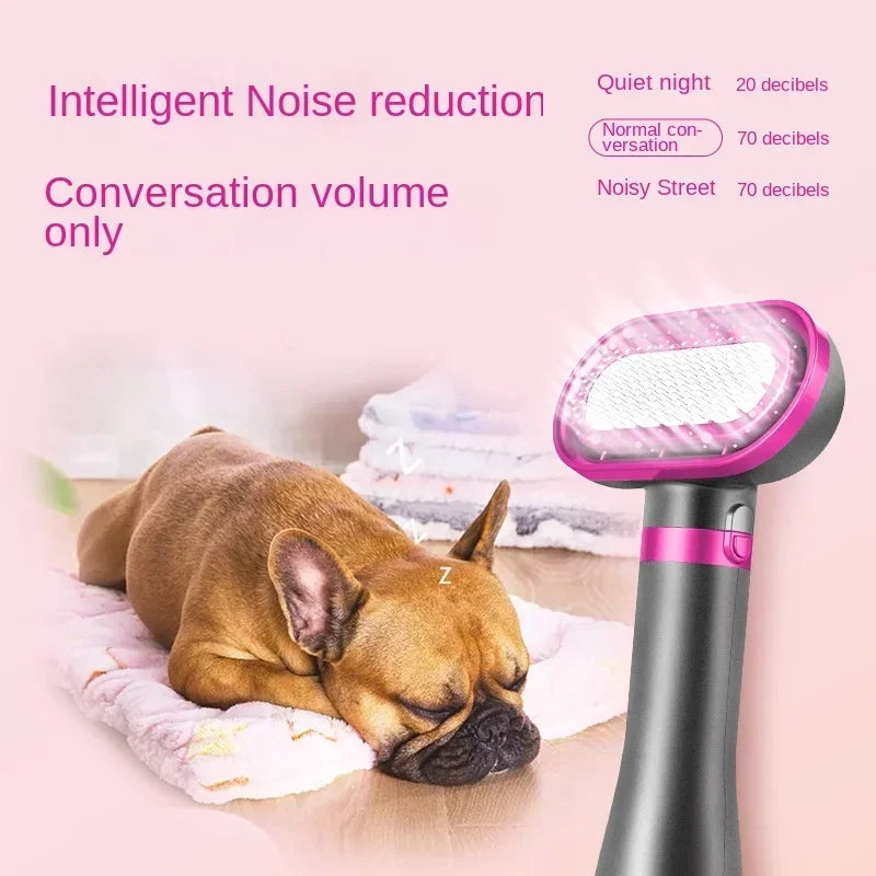 Pet Hair Dryer Dog Grooming Golden Retriever Hairdressing Dog Drying Brush Hair Comb Mute Not Hurt Hair Water Blower Oasis Select