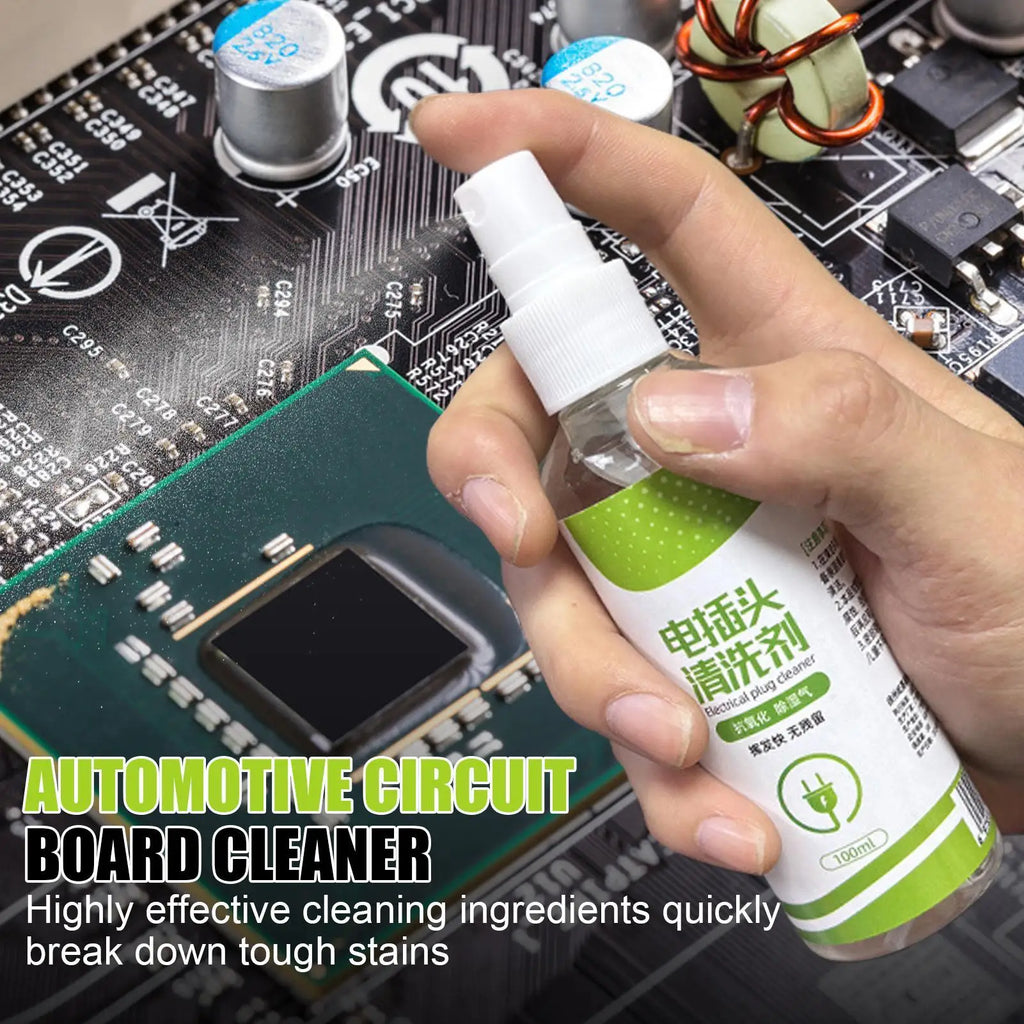 100ml Electrical Contact Cleaner Spray Fast-Drying Safety Aerosol Spray Industrial Equipment Degreaser Liquid For Car Plugs Oasis Select