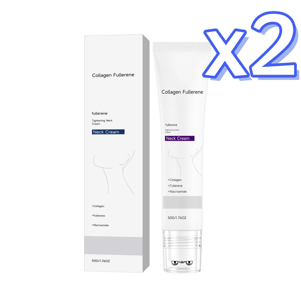 Collagen Neck Cream Reduce Neck Wrinkles Fine Lines Firming Lifting Neck Eliminate Double Chin Skincare Neck Lines Protein Cream Oasis Select 50g Boxed x 2pcs