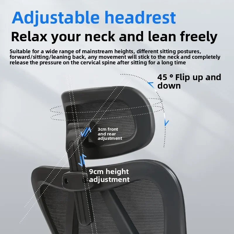 Comfortable computer chair Office chair Ergonomic chair Office chair Lifting reclining chair Oasis Select