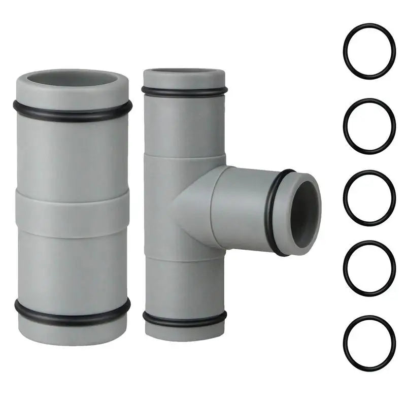 Pool Accessories Swimming Pool Straight Joint Repair Parts T Joint For Water Hose 32MM 1.25in Hose Replacement Adapter Oasis Select