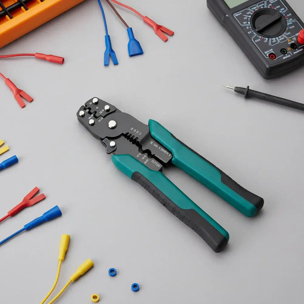 3-in-1 Wire Crimping Pliers – Stripper, Cutter & Crimper