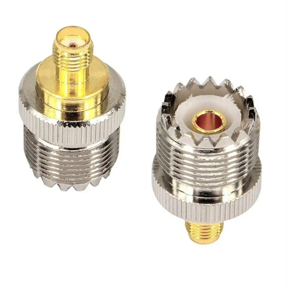 Coaxial RF Walkie-Talkie Antenna Adapter JXRF Connector SMA UHF Female For Baofeng To Femal Oasis Select