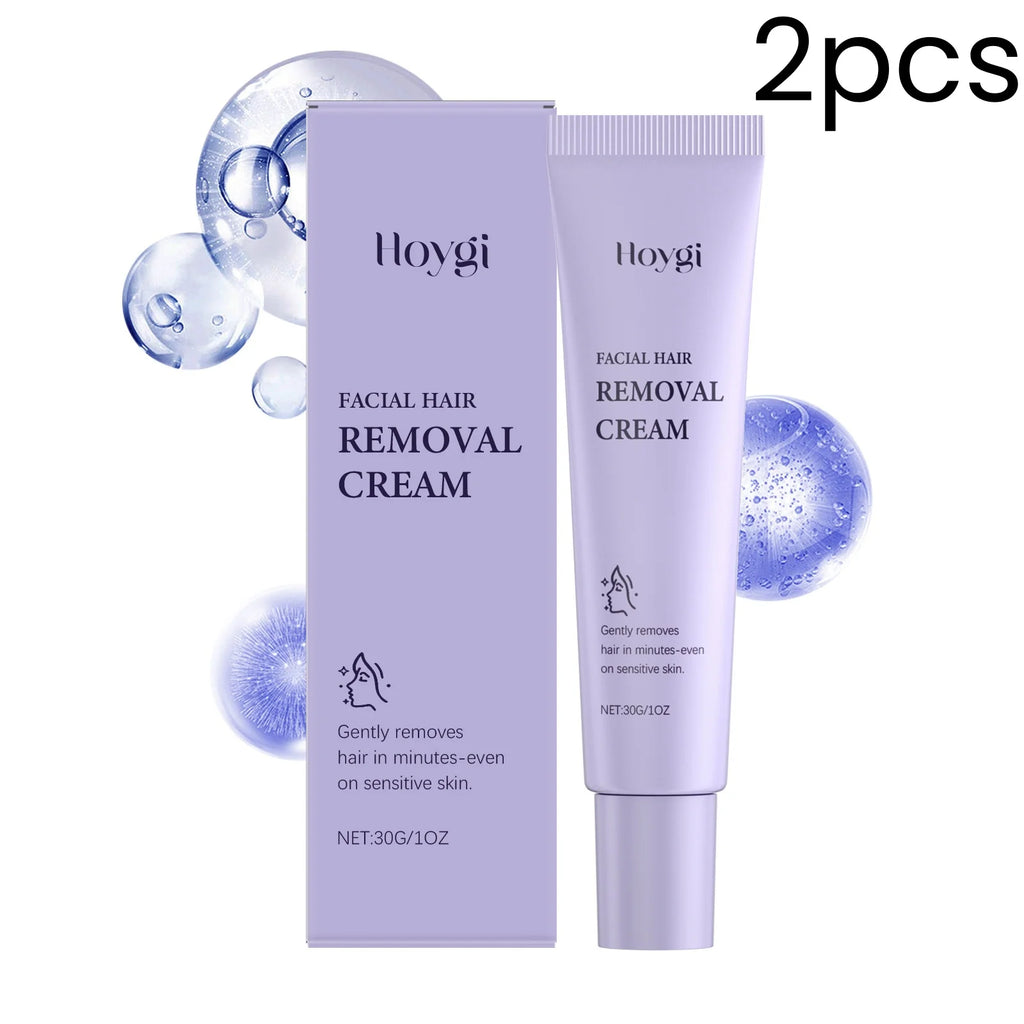 Hoygi Facial Hair Removal Cream – Gentle Depilatory 30g Facial Depilatory Cream Oasis Select 2pcs