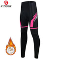 X-Tiger Pro Women's Shockproof Cycling Pants Winter Warm MTB Mountain Bicycle Cycling Tights Ciclismo Pantalones Oasis Select XW-ZK-01303 XXL