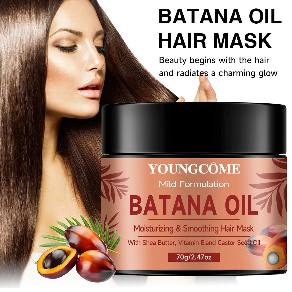 YOUNGCOME Batana Oil Hair Mask – Natural Nourishing Mask 60g