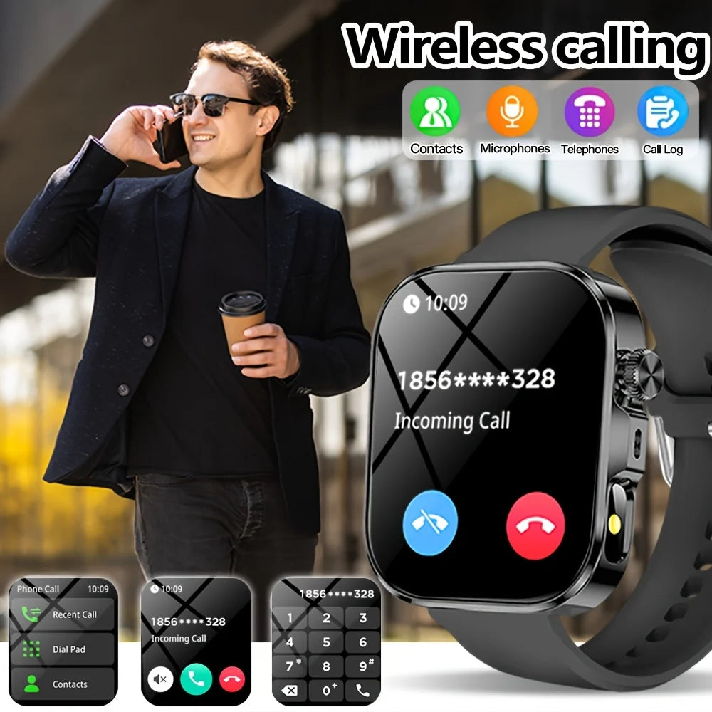 ERUN Smartwatch 1.83" Touchscreen | Fitness Tracker & Alerts