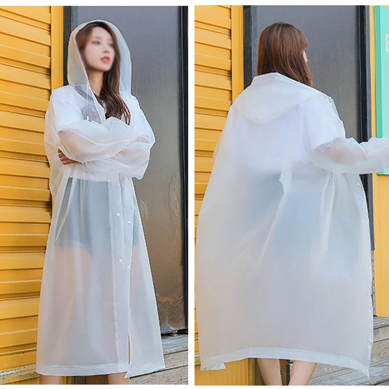 Reusable Thickened Waterproof Raincoat For Adults Suitable For Outdoor Travel And Mountaineering Universal One-Piece raincoat. Oasis Select