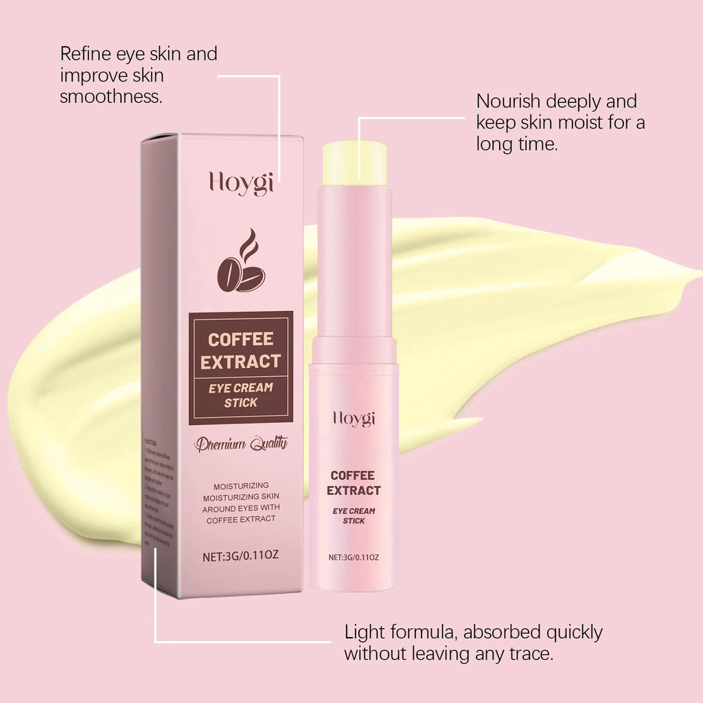 Hoygi Caffeine Eye Cream Stick – Dark Circles & Fine Lines Eye Cream Stick Oasis Select