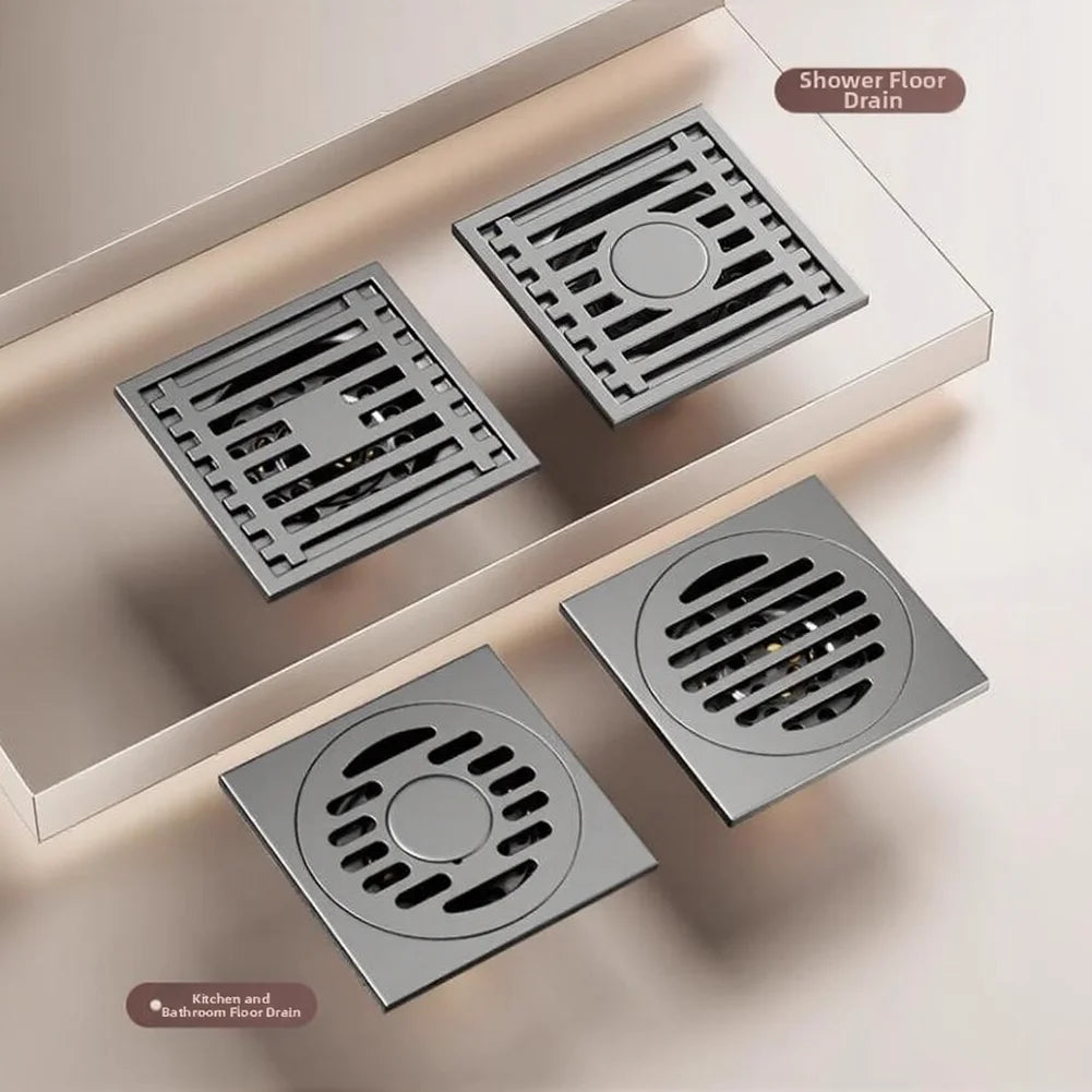 LEENKEA Stainless Steel Floor Drain | Copper Core Anti-Odor