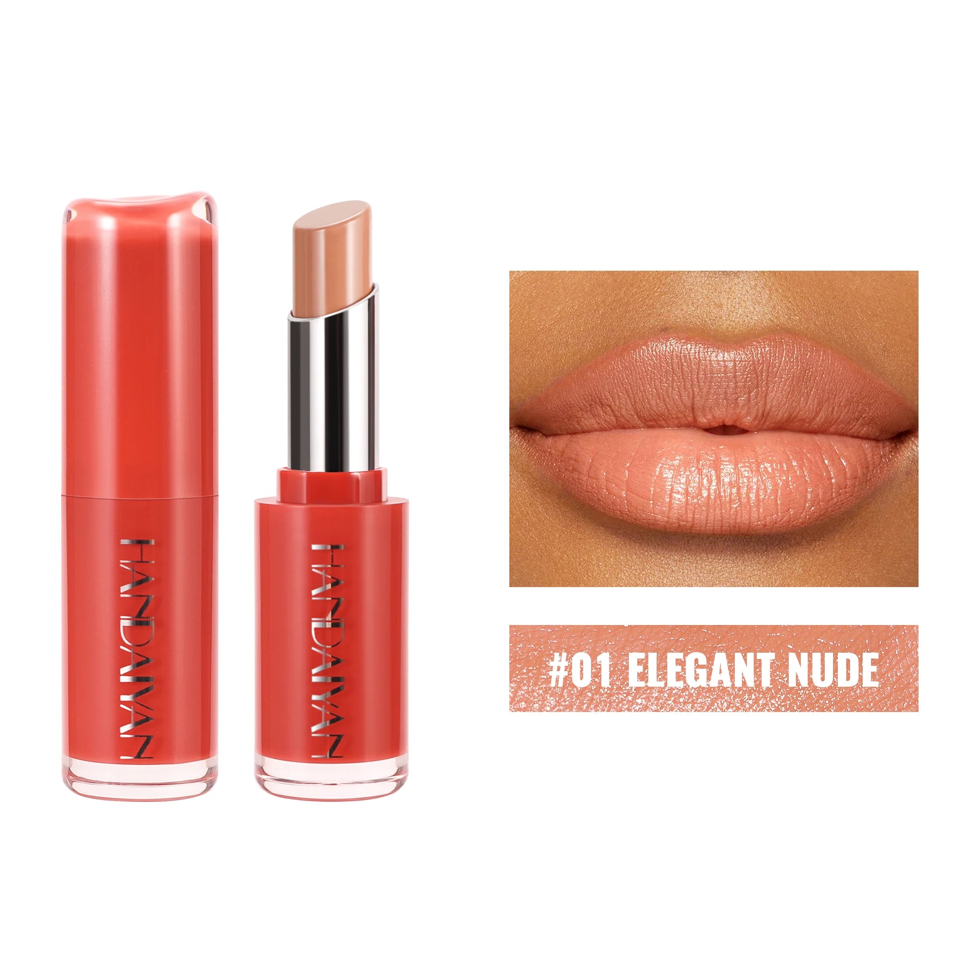 Handaiyan Velvet Matte Lipstick – 8 Colors, Long-Lasting
