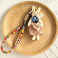 Handmade Cartoon Animal Fabric Keychain | Cute Backpack Pendant Fabric Keychain Pendant Oasis Select B