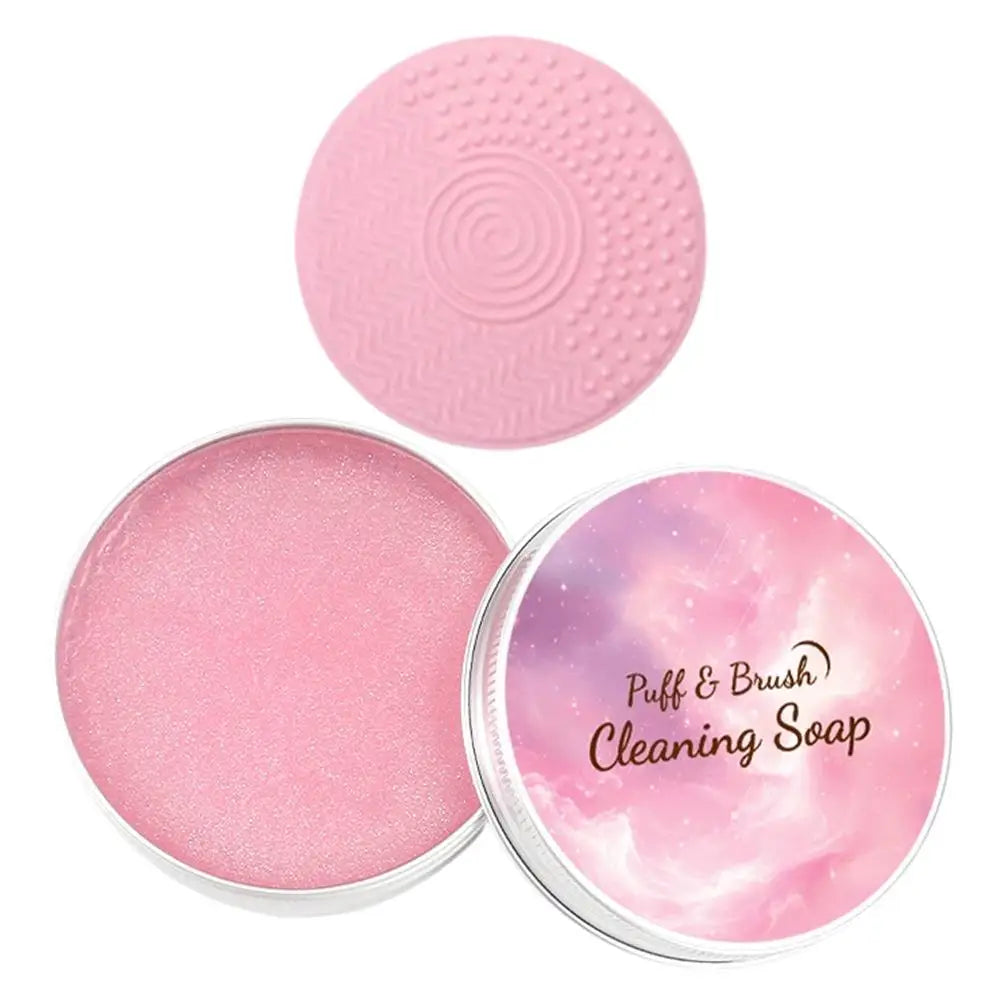 Makeup Brush Cleaner Soap & Silicone Mat – Deep Clean Brush Cleaner Soap Oasis Select B-60g