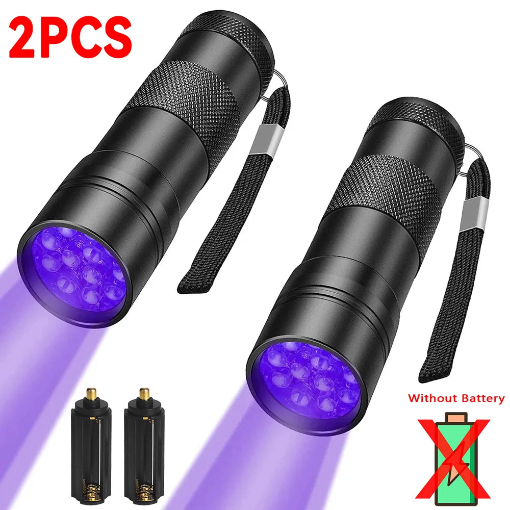 UV Blacklight Flashlight 9/12/21 LED – Pet Stain & Urine Torch