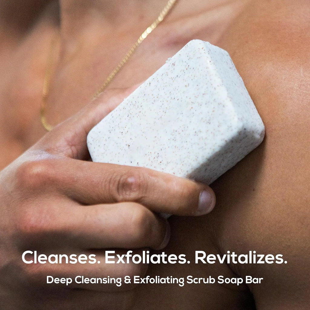200g body matte soap, rich in shea butter and olive oil, physically exfoliates, gently cleans, softens and dries skin Oasis Select