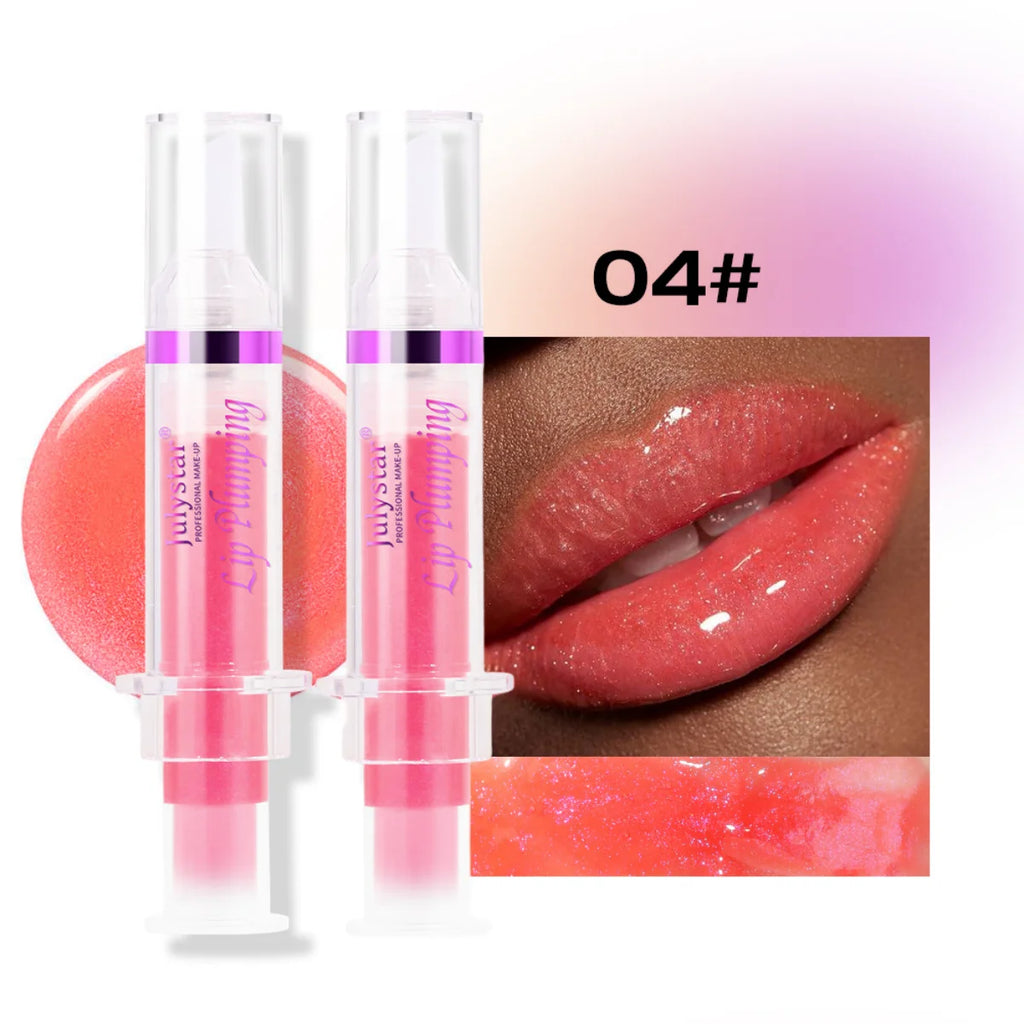 Pearlescent Lip Oil Gloss Set (2pcs) – Moisturizing & Brightening