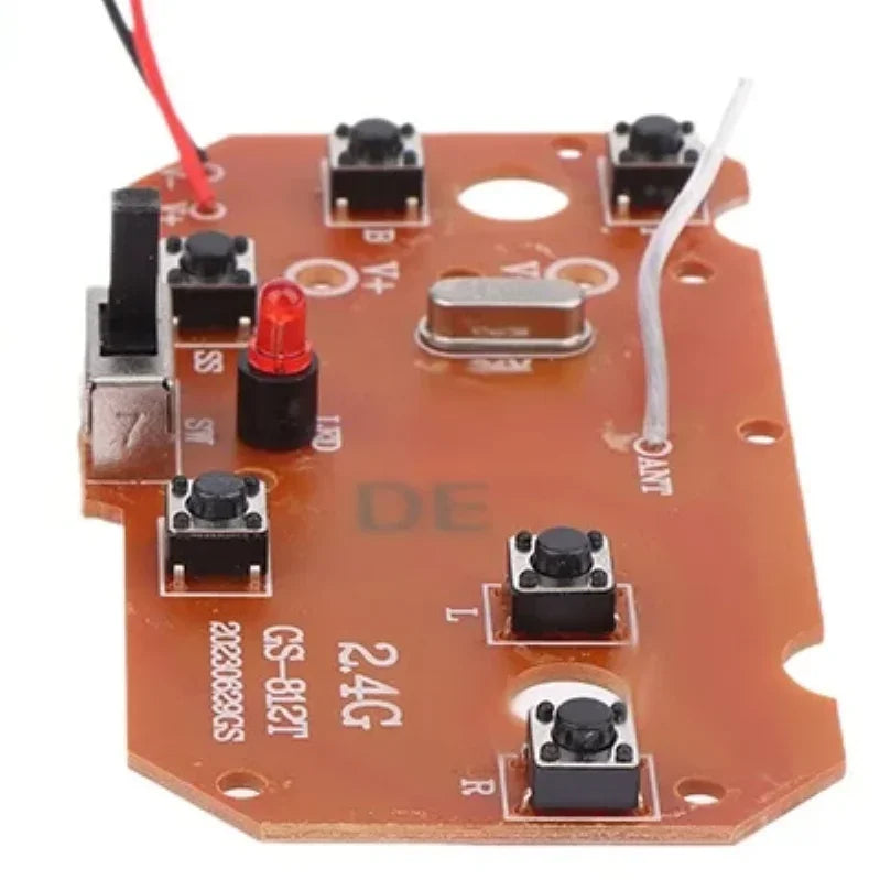 1 Set For RC Car Remote Control Toys Parts 6CH 2.4G Remote Control High Quality 27MHz Circuit PCB Transmitter Receiver Board Oasis Select