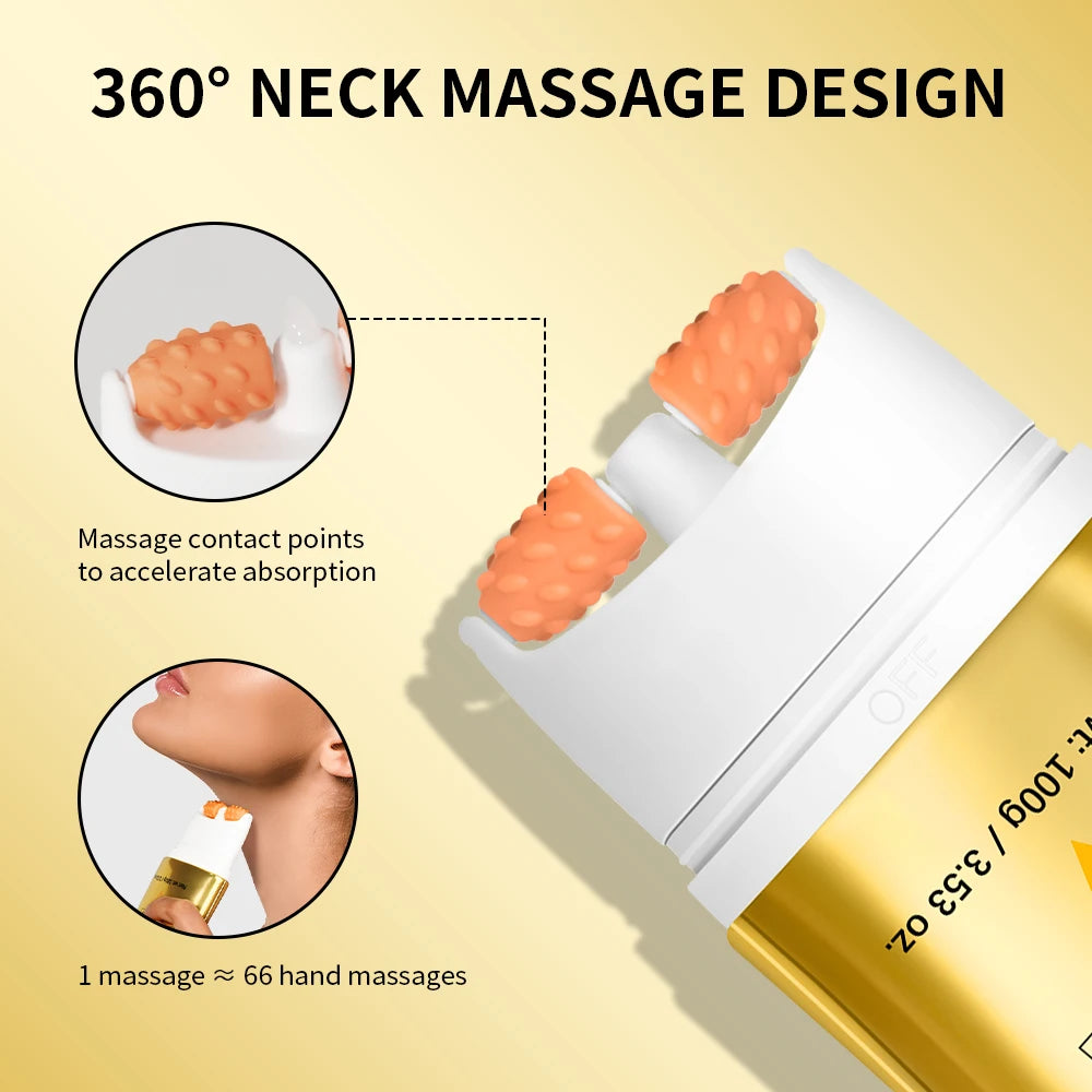 100g Roller Neck Cream Deep Nourishment Lightweight Quick Absorb Moisturizing Neckline Cream Smooth Neck Lines Skin Care Oasis Select