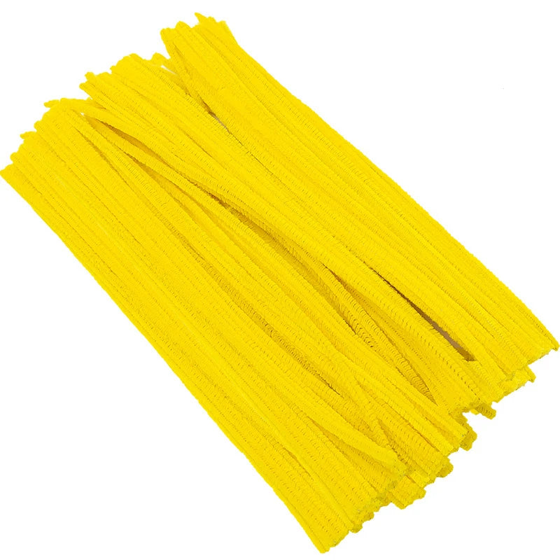 100pcs Mix Color Craft Wire for Handicrafts Twisting Stick DIY for Bouquets Halloween Christmas Easter Hair Jewelry Making Oasis Select Egg Yellow 100pcs