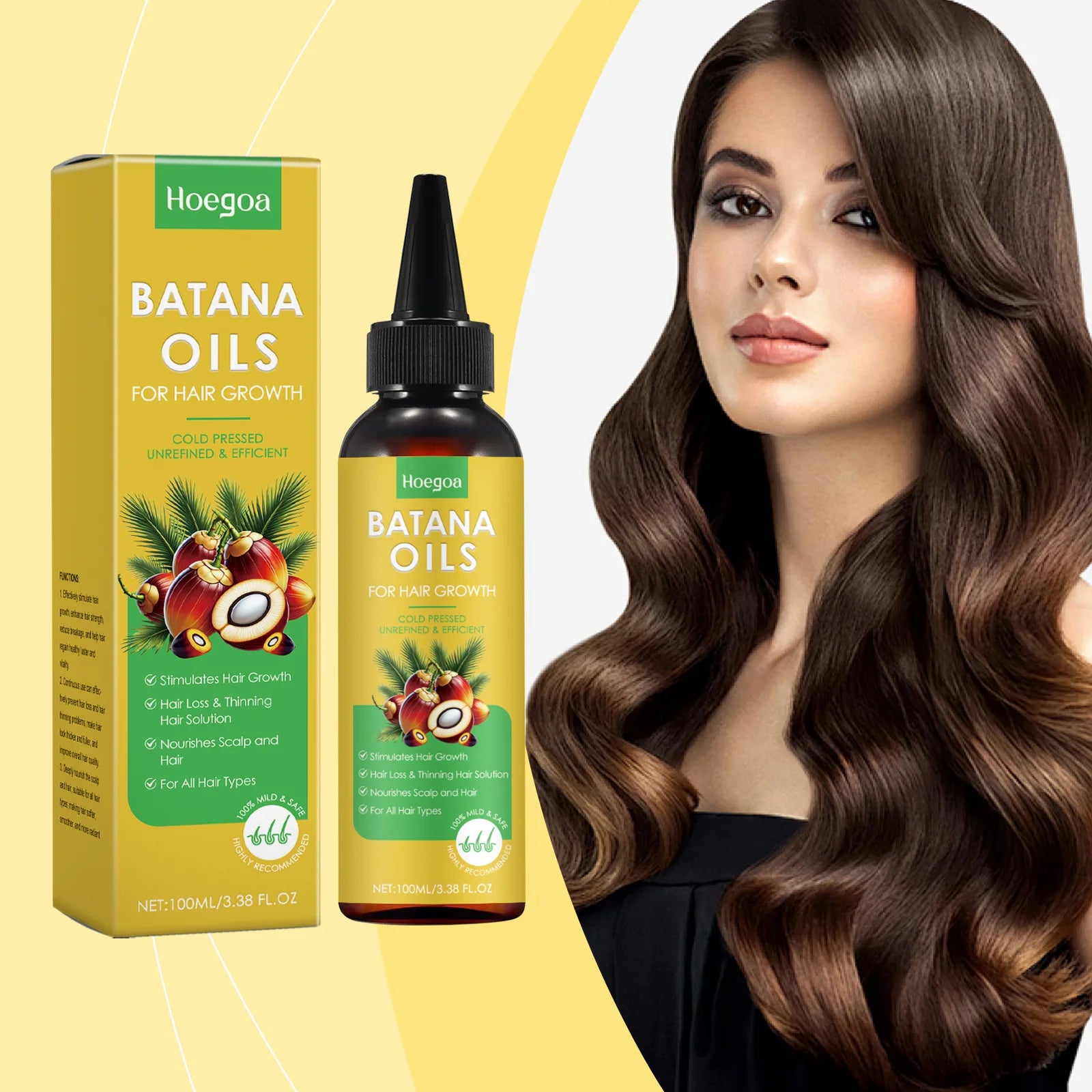 Hoegoa Batana Hair Essence Oil – Scalp Nourishing Serum
