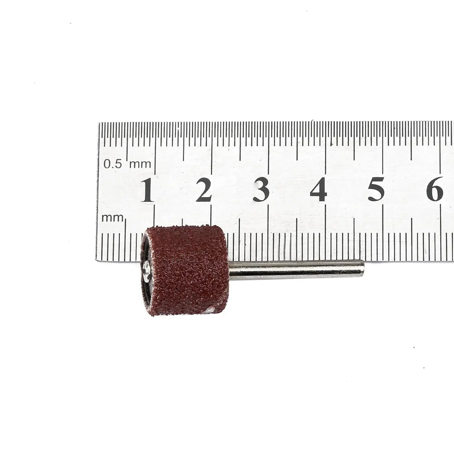 100Pcs 80# Sanding Drum Sleeves 12.5mm with 2Pcs Rubber Mandrels 3.17mm Shank Rotary Tool for Wood Metal DIY Polishing Grinding Oasis Select