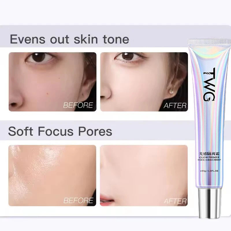 SADOER Pore-Blurring Face Primer Cream | UV & Concealer