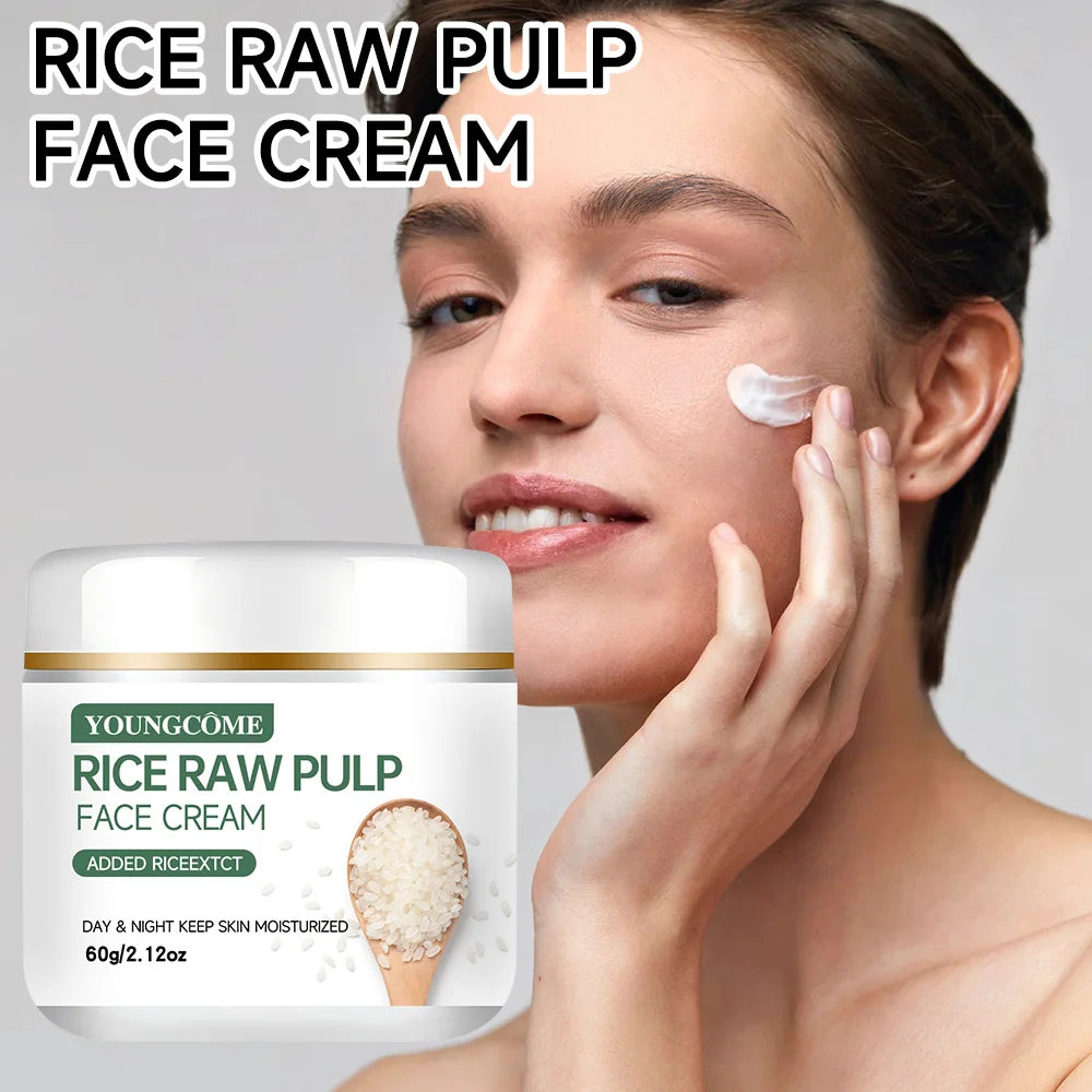 Rice Bran & Ceramide Face Cream – Brightening Moisturizer 60g