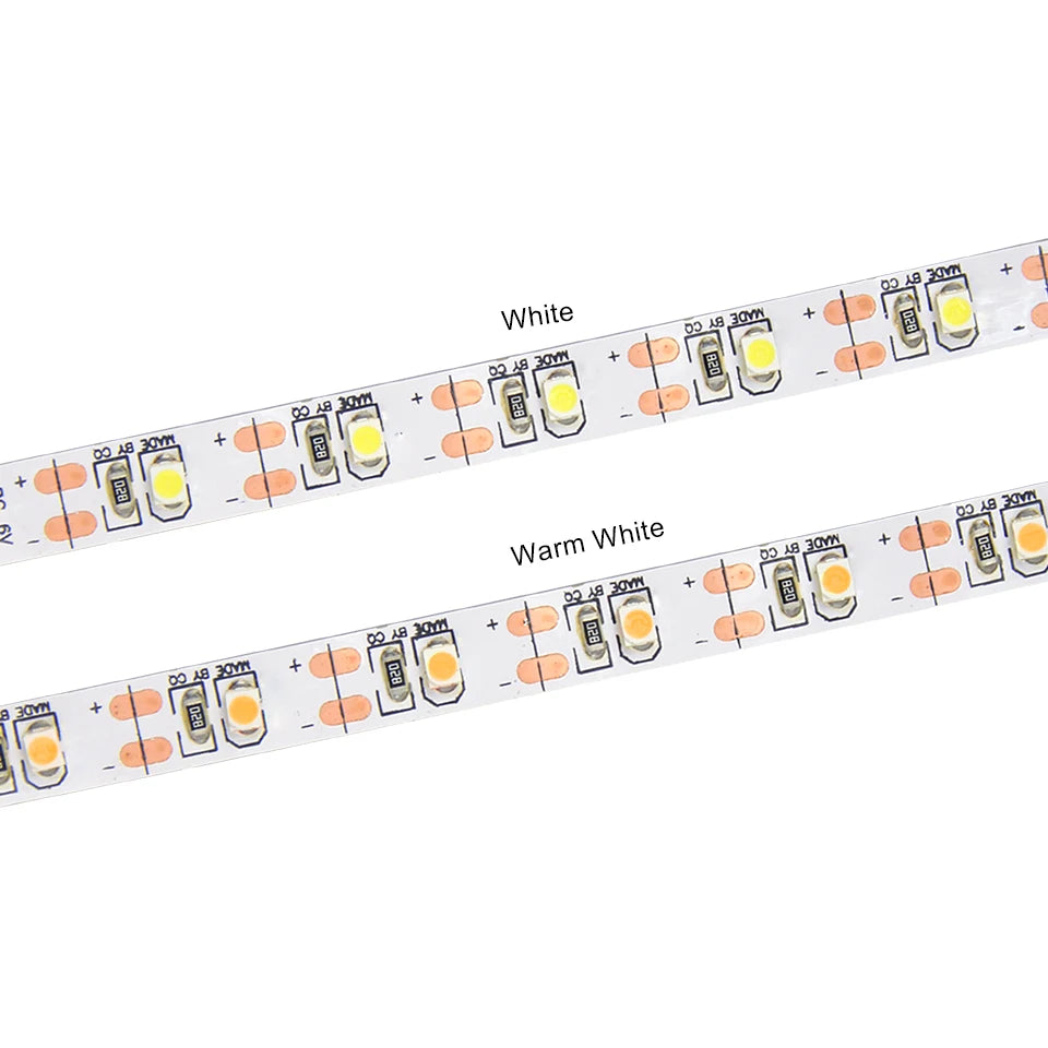 1-5M Light Strip USB Powered 5V Diode Tape for Kitchen Cabinet Wardrobe StudyTable Wall Lighting Decor TV Mirror Background Lamp Oasis Select