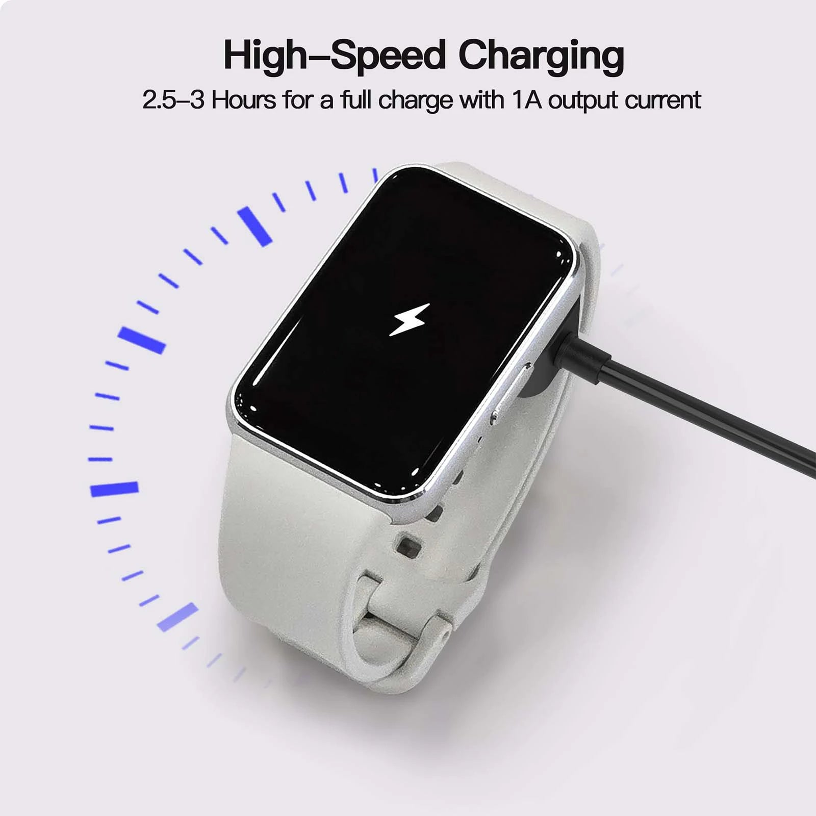 Magnetic Charger Cable for Samsung Galaxy Fit 3 – 100cm Smartwatch Charging Cable Oasis Select