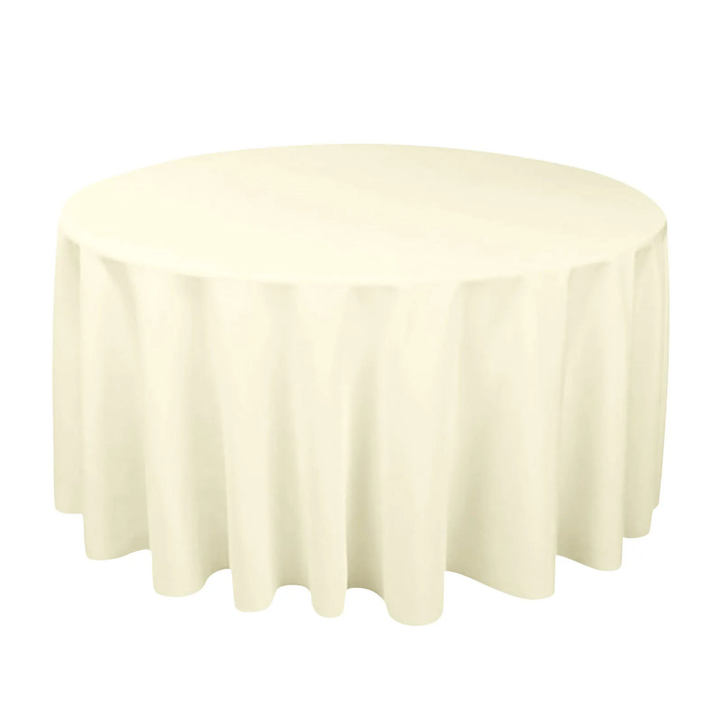 Round Satin Tablecloth – Waterproof Wedding & Banquet Cover Round Satin Tablecloth Oasis Select 140cm F