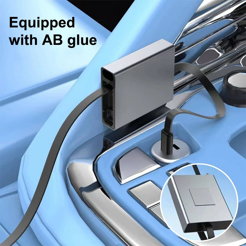 Pd Fast Charging Compatible With Smartphones/Laptops Type-C Single-Pull Data Cable 66W Unidirectional Retractable Charging Cable Oasis Select